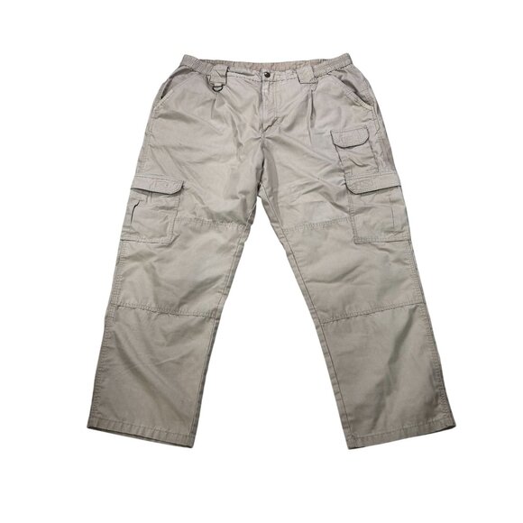 Mens Propper Khaki Cargo Pants 42x30 Durable Outdoor Workwear - Picture 1 of 8